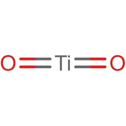 Tytanu tlenek, nanoproszek, rutyl, pokryty olejem silikonowym 99% [1317-80-2]